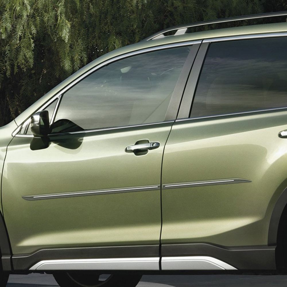 Body Side Moldings Subaru Forester ChromeLine Painted